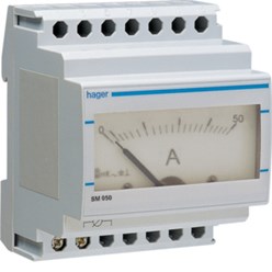 Ampèremeter analoog 0 - 50 A